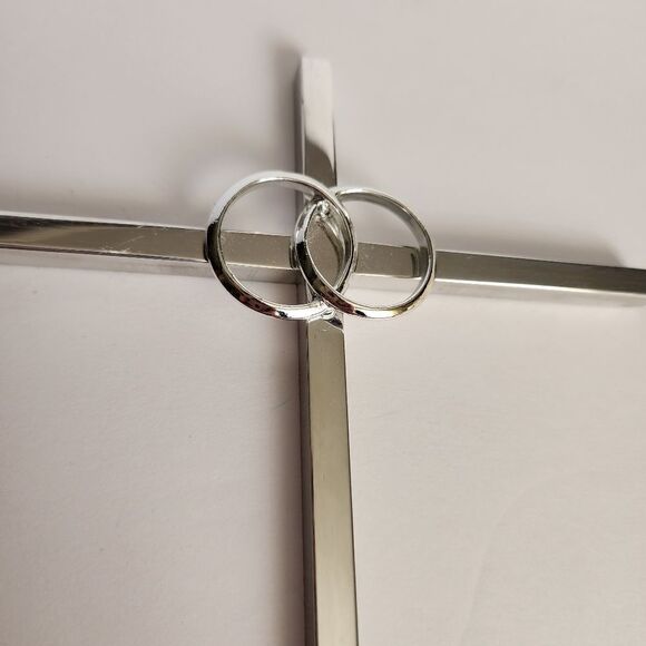 25th Anniversary Silver Plated Cross 10" - Picture 3 of 5